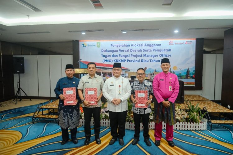 Dapat Dukungan Anggaran Provinsi Riau, Siak Akselerasi Penguatan KDKMP